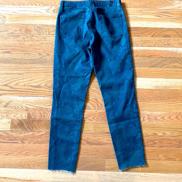 7 For All Mankind Snakeskin Jeans - Picture 3 of 3